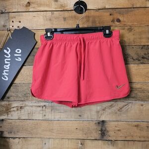 Nike Women's Dri-fit Pink Athletic Running Shorts Size S